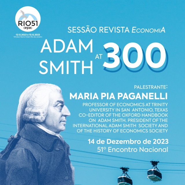 Sessão Revista EconomiA - Adam Smith at 300